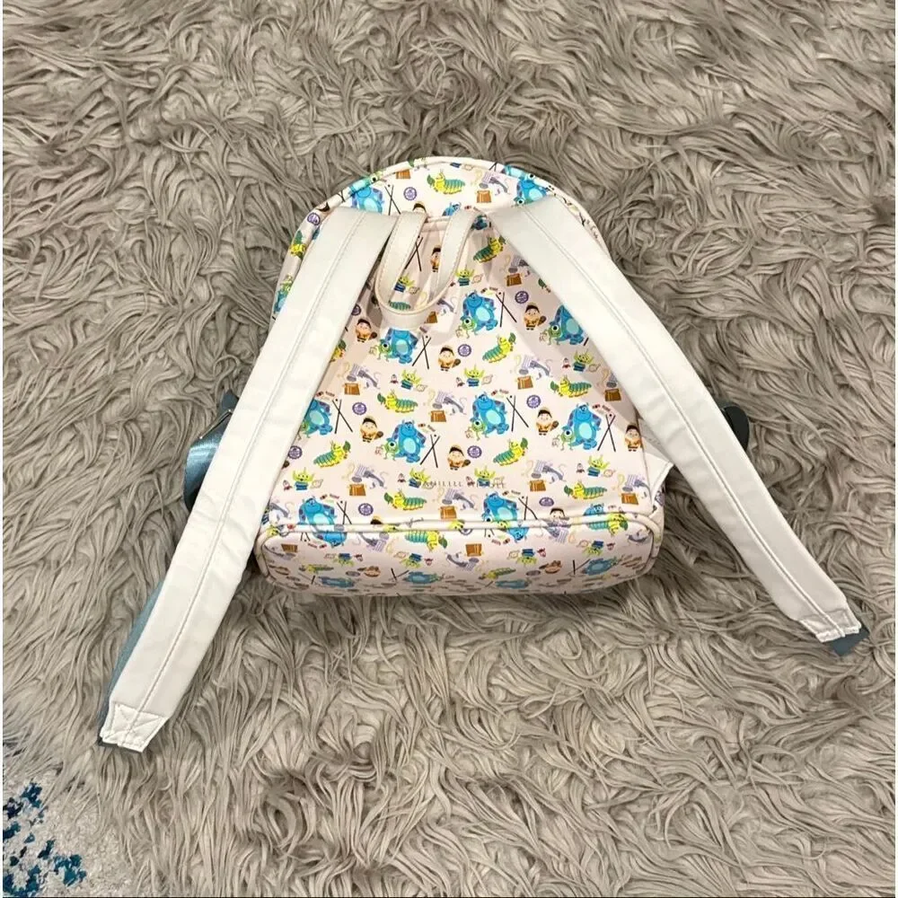 DISNEY Danielle Nicole Pixar Characters Mini Backpack, Excellent Condition - Picture 6 of 6